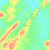 Mappa topografica Tranquillity, altitudine, rilievo
