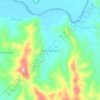 Mappa topografica Cabalayangan, altitudine, rilievo