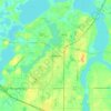 Mappa topografica Alexandria, altitudine, rilievo