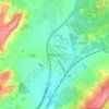Mappa topografica West Liss, altitudine, rilievo
