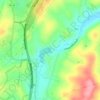 Mappa topografica Green Hills Lake Dam, altitudine, rilievo