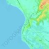 Mappa topografica Masigasig, altitudine, rilievo