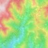 Mappa topografica San Carlo di Cese, altitudine, rilievo