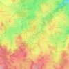 Mappa topografica La Chezotte, altitudine, rilievo