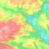 Mappa topografica Ty Hoant, altitudine, rilievo
