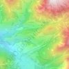 Mappa topografica Clea, altitudine, rilievo