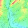 Mappa topografica Ashford Carbonell, altitudine, rilievo
