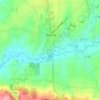 Mappa topografica La Tourelle, altitudine, rilievo