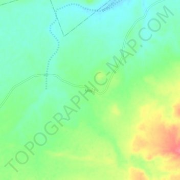 Mappa topografica Kanthkot, altitudine, rilievo
