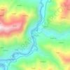 Mappa topografica Nainbagh, altitudine, rilievo