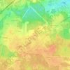 Mappa topografica Chapet, altitudine, rilievo