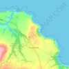 Mappa topografica Port Mulgrave, altitudine, rilievo