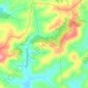Mappa topografica Vitaleta, altitudine, rilievo