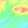 Mappa topografica Murphy City, altitudine, rilievo