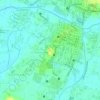 Mappa topografica Mira Hills, altitudine, rilievo