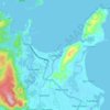 Mappa topografica Carrascal, altitudine, rilievo