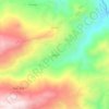 Mappa topografica Cojáyar, altitudine, rilievo