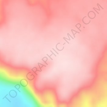 Mappa topografica Serra dos Parecis, altitudine, rilievo