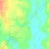 Mappa topografica Altoga, altitudine, rilievo