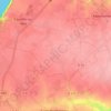 Mappa topografica Marfauville, altitudine, rilievo