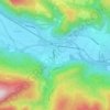 Mappa topografica Waidach, altitudine, rilievo
