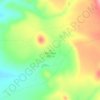 Mappa topografica Rim Rock, altitudine, rilievo