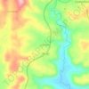 Mappa topografica Linha Olaria, altitudine, rilievo