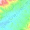 Mappa topografica Carter, altitudine, rilievo