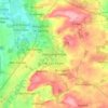 Mappa topografica Hetton-le-Hole, altitudine, rilievo