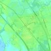 Mappa topografica Bullion, altitudine, rilievo