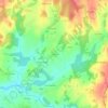 Mappa topografica La Roche, altitudine, rilievo