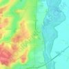 Mappa topografica Les Moquets, altitudine, rilievo