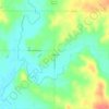 Mappa topografica Somerset, altitudine, rilievo