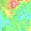 Mappa topografica Ernstbrunn, altitudine, rilievo