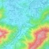 Mappa topografica 營盤, altitudine, rilievo