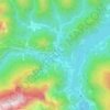 Mappa topografica Chievolis, altitudine, rilievo