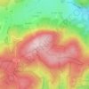 Mappa topografica Nordhelle, altitudine, rilievo