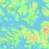 Mappa topografica Isla King, altitudine, rilievo
