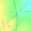 Mappa topografica Kadambur, altitudine, rilievo