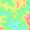 Mappa topografica Tawinian, altitudine, rilievo