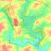 Mappa topografica Milford Mills, altitudine, rilievo