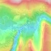 Mappa topografica Point Sublime, altitudine, rilievo
