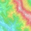 Mappa topografica Sogno, altitudine, rilievo