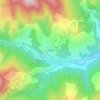 Mappa topografica La Masou, altitudine, rilievo