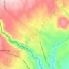 Mappa topografica Malinao, altitudine, rilievo