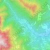 Mappa topografica Benetti, altitudine, rilievo