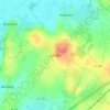 Mappa topografica Les Pas, altitudine, rilievo