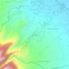 Mappa topografica Biyong, altitudine, rilievo