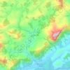 Mappa topografica Bons Ares, altitudine, rilievo