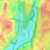 Mappa topografica Vault Hill, altitudine, rilievo